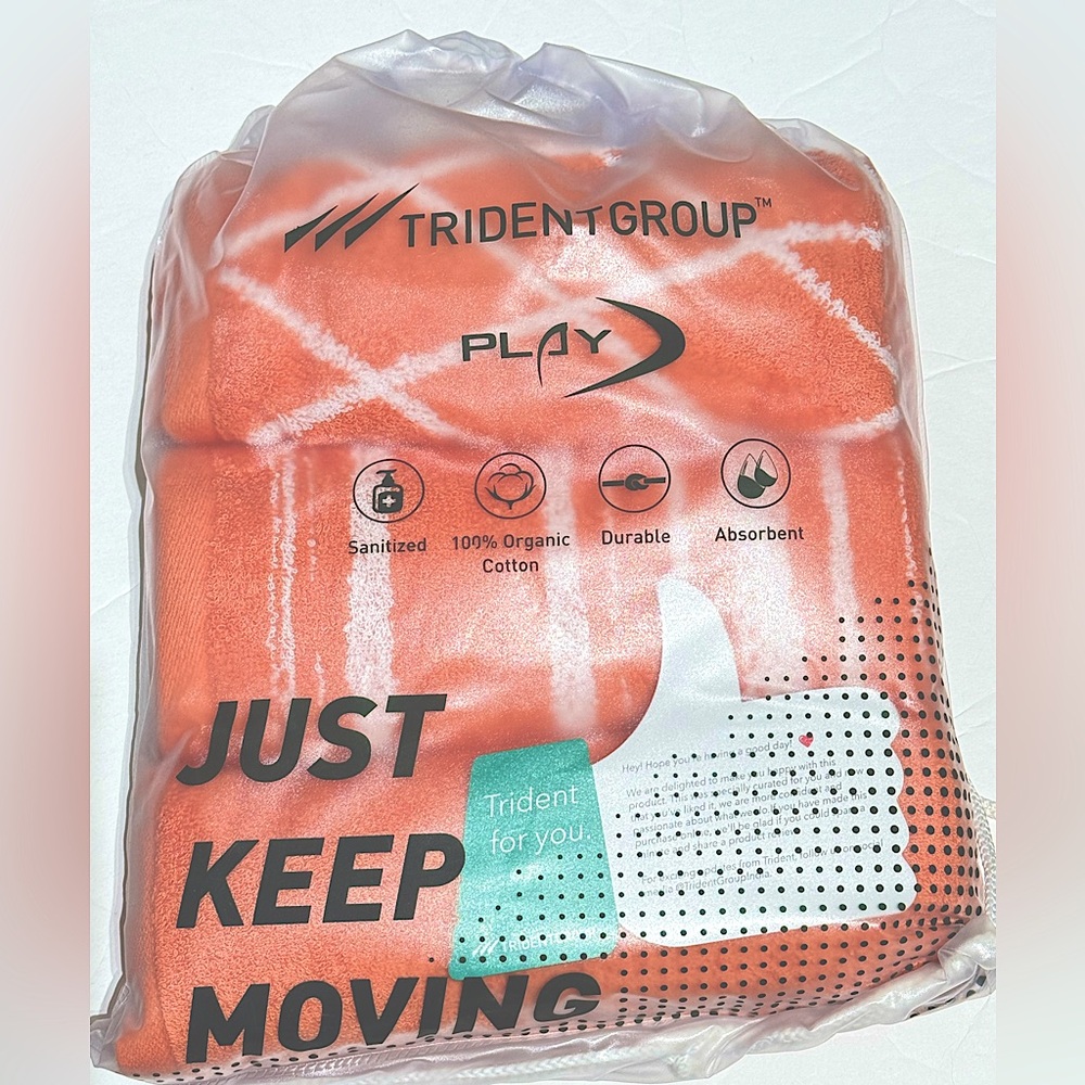 Trident group absorbent textiles 3 -100% organic cotton terry cloth towels